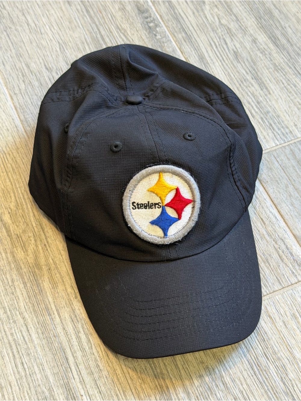 Imperial Pittsburg Steelers Baseball Type Hat Adjustable Light Weight Black